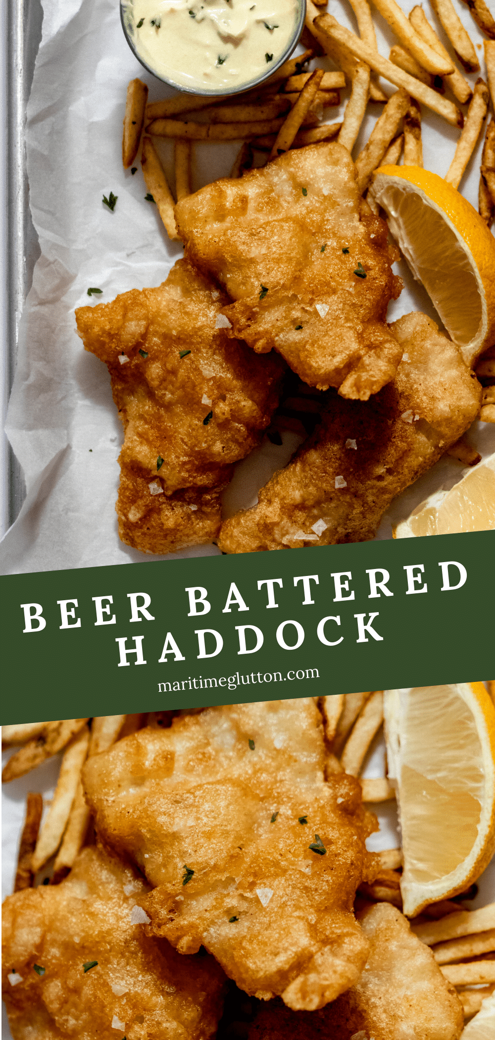 Beer Battered Haddock Maritime Glutton