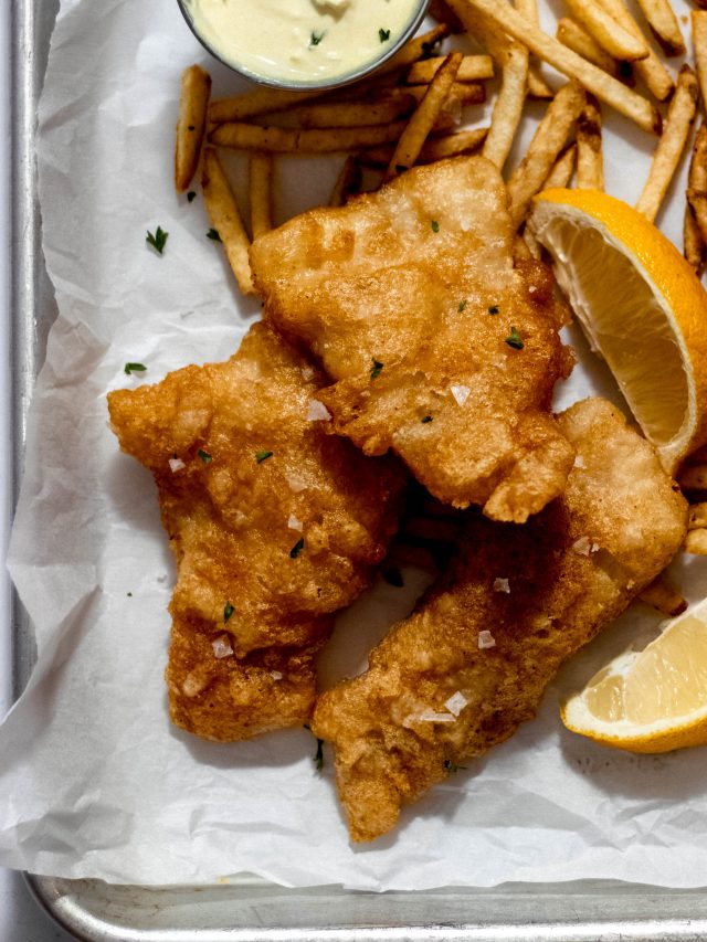 Beer Battered Haddock Maritime Glutton