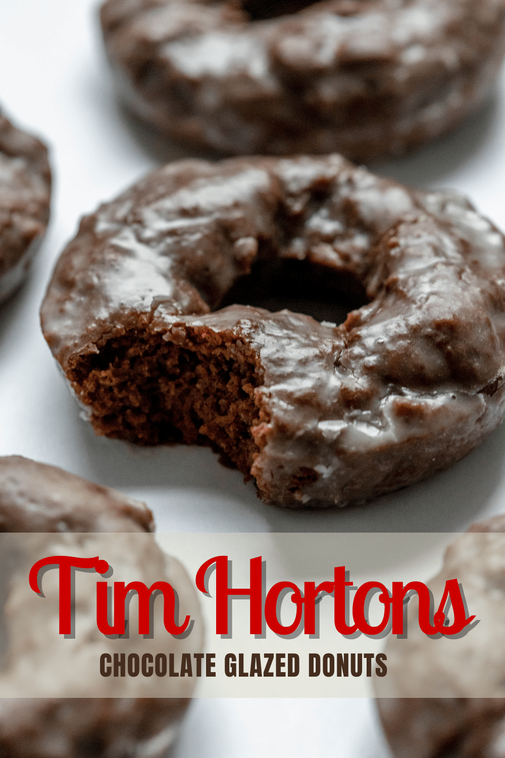 Chocolate Glazed Donut Tim Hortons Copycat Maritime Glutton