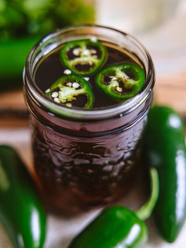 How to Make Jalapeno Simple Syrup