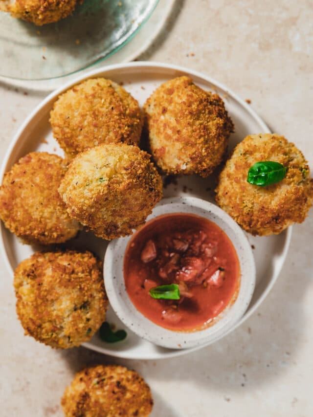 Air Fryer Arancini (Arancini Al Forno) Maritime Glutton